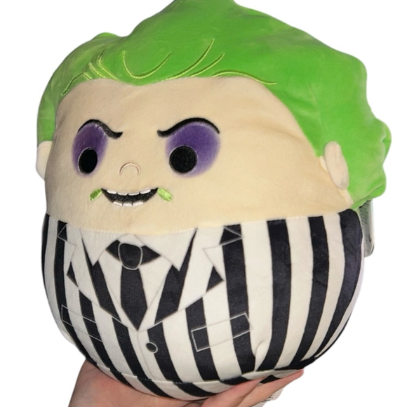 10-inch Beetlejuice Squishmallows Plush Toy Green Black - Picture 2 of 9